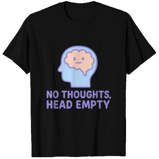 No Thoughts Club – TikTok Zen Edition T Shirts