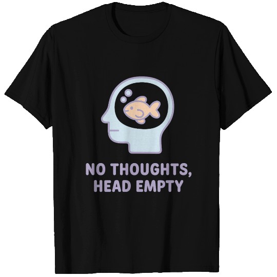 No Thoughts Club – TikTok Zen Edition T Shirts