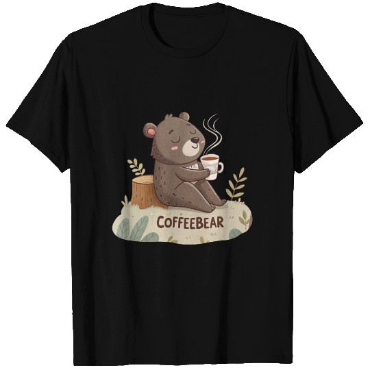 Brewster the Coffee Cub T Shirts