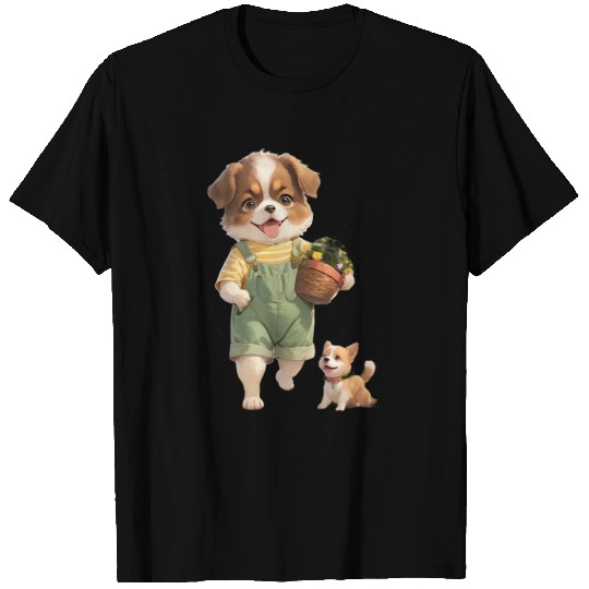 Dog Gardener Puppy T Shirts