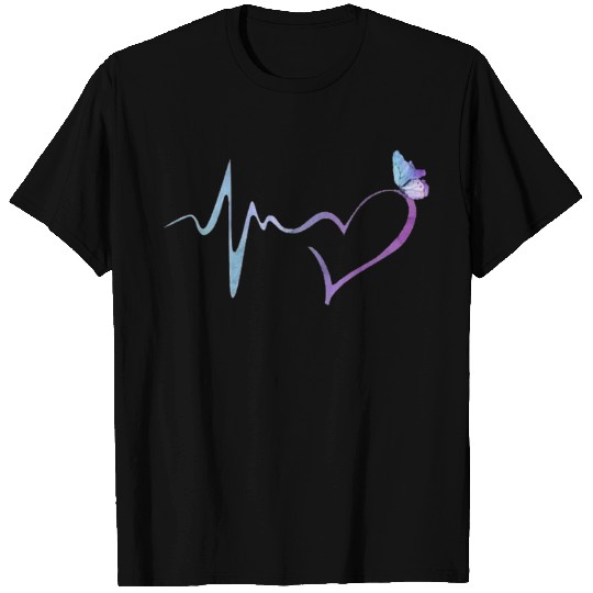 Fashionable design with heart T Shirts