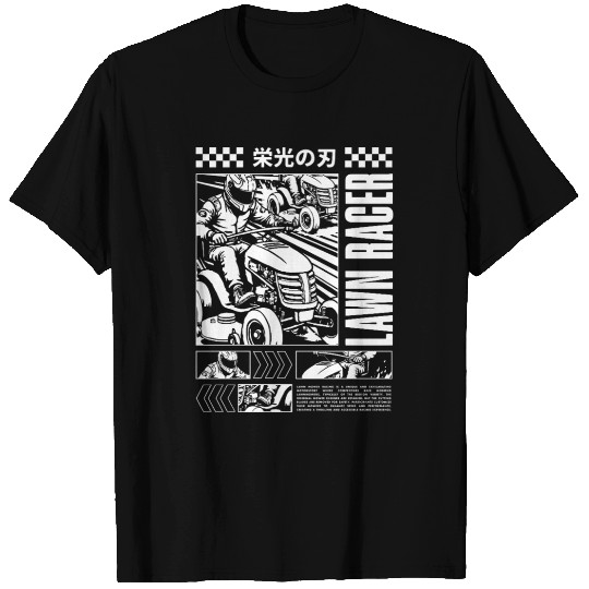 Lawnmower Racing - Lawn Racer - Lawn Mower Racing T Shirts