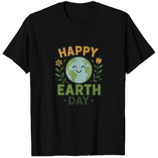 Happy Earth Day Eco-Friendly Design T Shirts