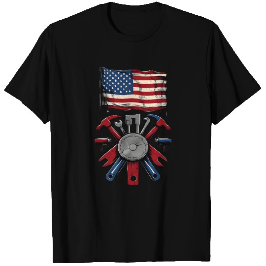 Union Strong: American Worker T Shirts