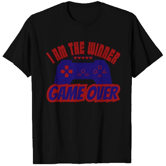 I Am the Winner – Game Over Gamer T Shirts