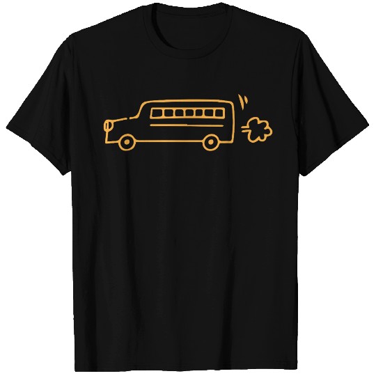 School Bus T Shirts – Back to School Vibes