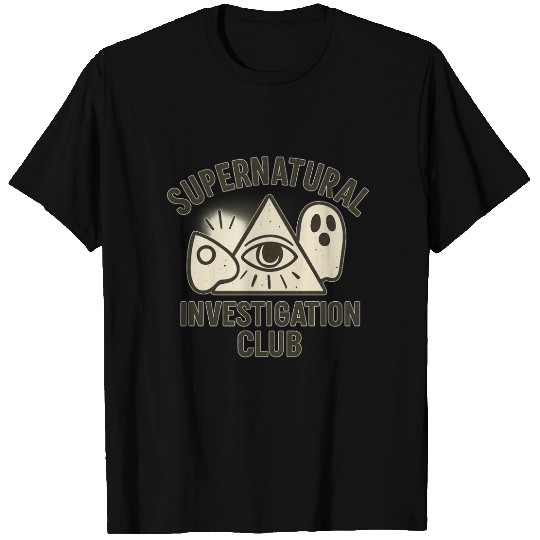 Supernatural Investigation Club Emblem T Shirts