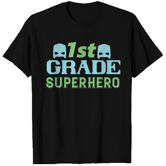 1st Grade Superhero T Shirts
