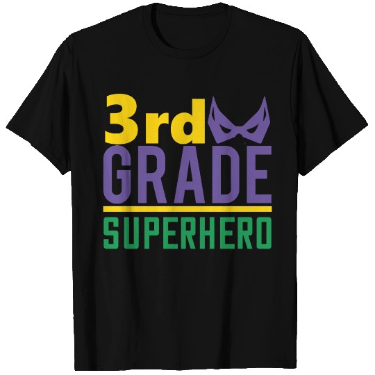 3rd Grade Superhero T Shirts