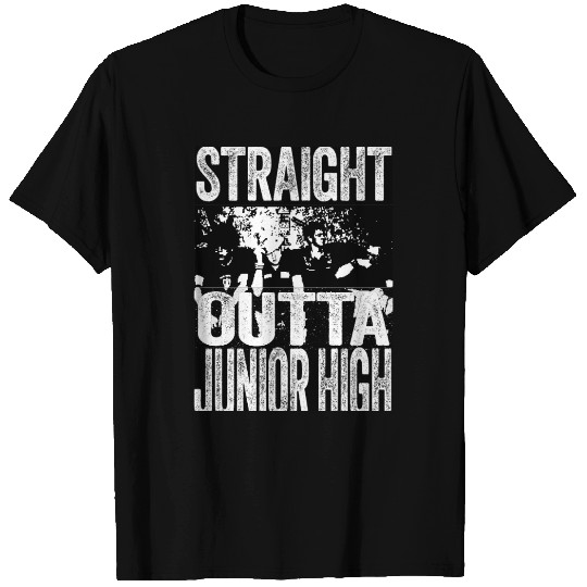 Straight Outta Junior High Punk Band T Shirts