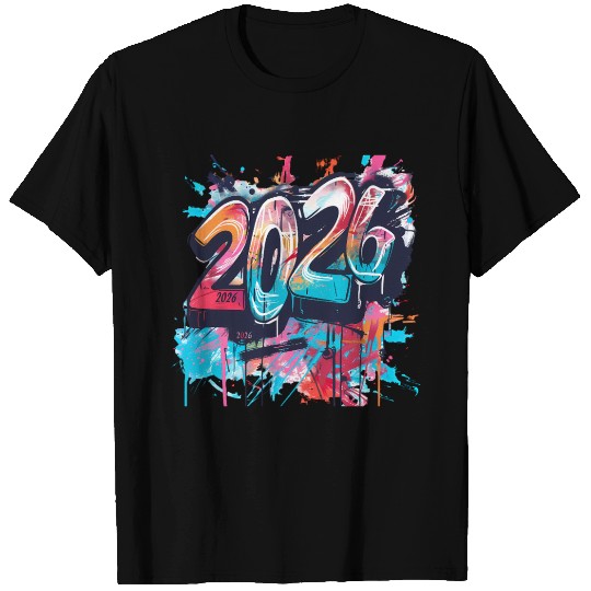 Vibrant 2026 Graffiti Style Design T Shirts