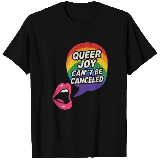 Queer Pride Queer Joy LGBTQ+ Affirmation Trans T Shirts
