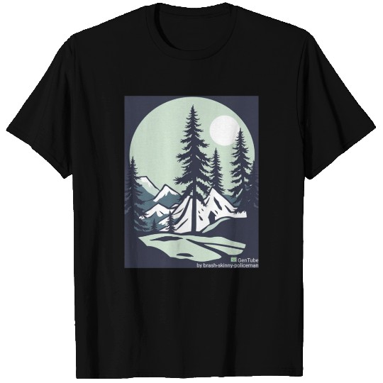 Adventure mountains T Shirts