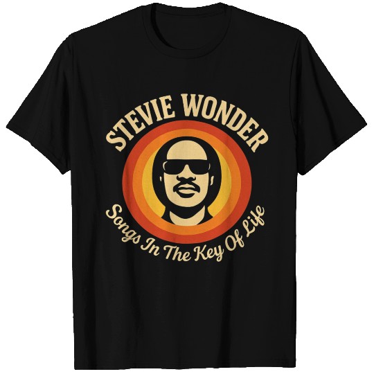 Stevie Wonder T Shirts rtro vintage Songs in the