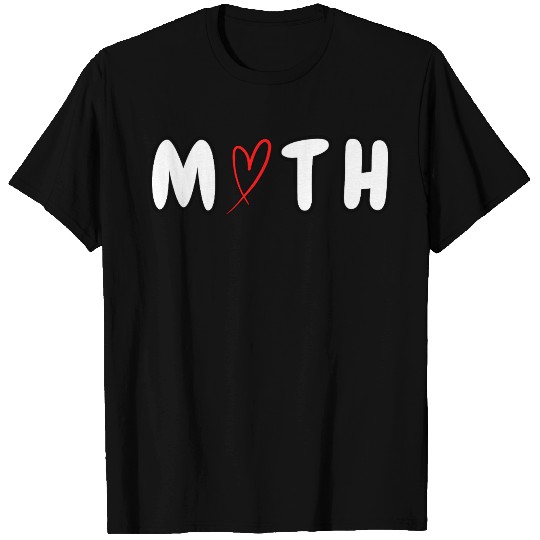 Math Love – MATH Cute Minimal Design T Shirts