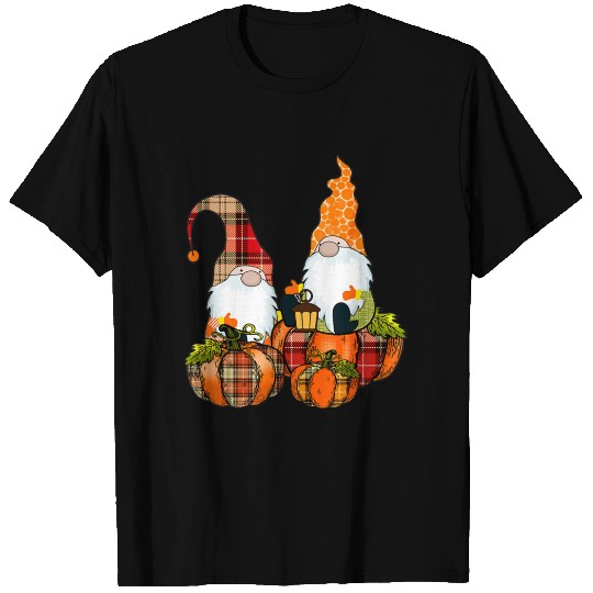 Autumn Gnomes Festive Pumpkin Decor T Shirts