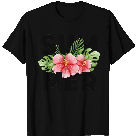 Tropical Hibiscus Summer! T Shirts
