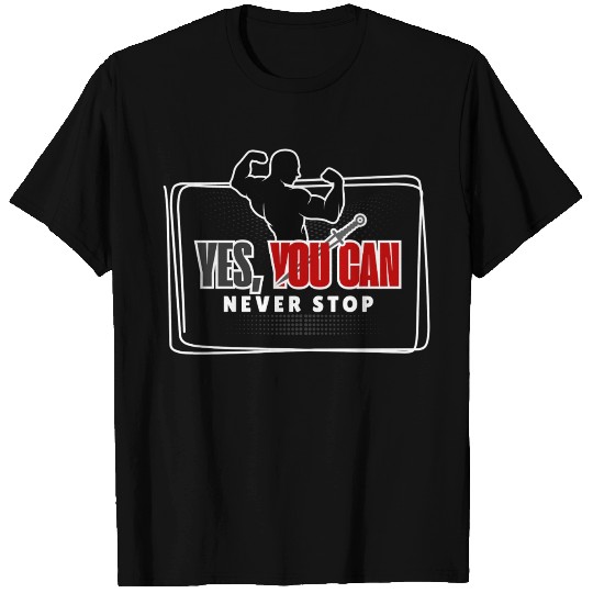 Motivational Fitness Warrior Design T Shirts