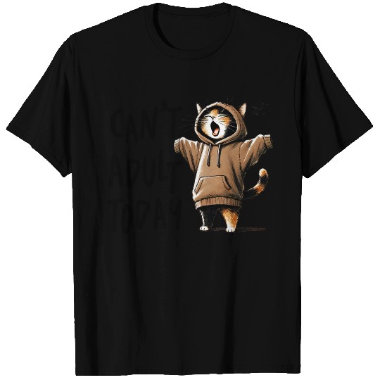 Cozy Cat in T Shirts Sleepwear Design