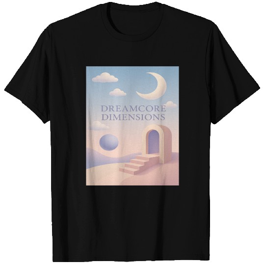 Dreamcore Dimensions Celestial Scene T Shirts