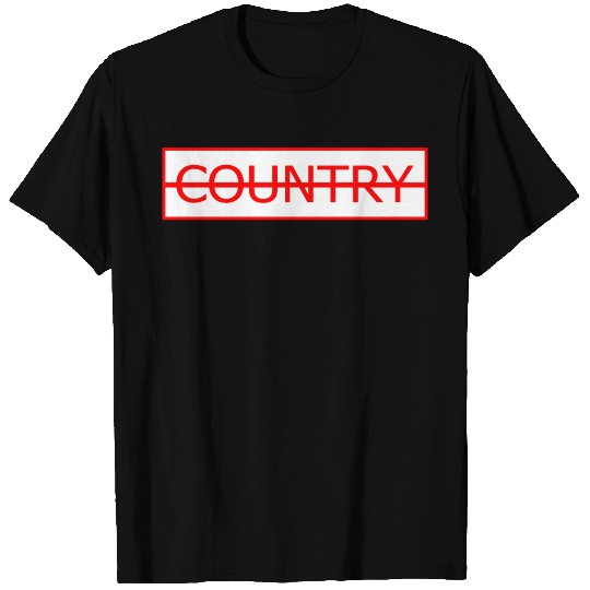 DASHED COUNTRY T Shirts