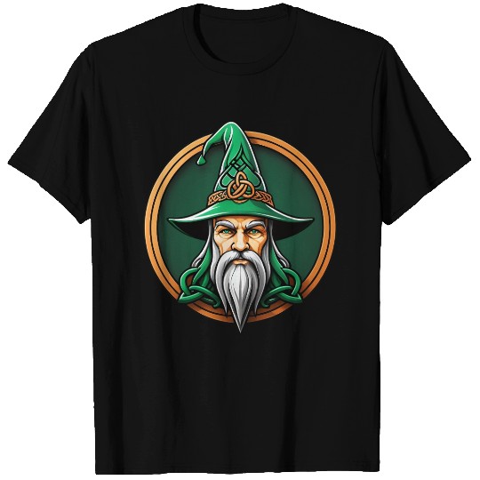 Ancient Wizard with Green Hat T Shirts