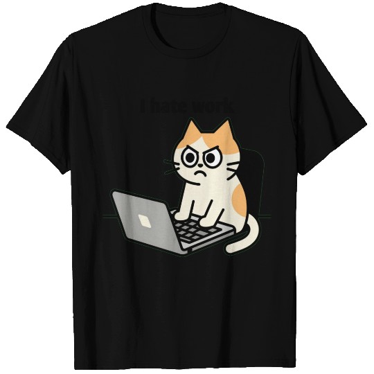 Furious Cat Tech Meme Design "Aniverse Cats" T Shirts