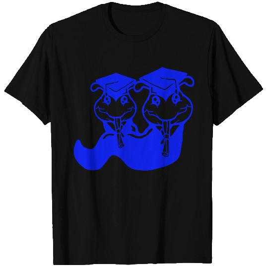 2 Caterpillar school graduation passed two College T Shirts