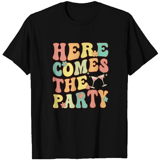 Here Come The Party Bride Bachelorette Matching T Shirts