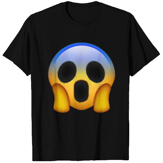 Expressive Scream Emmoticon T Shirts
