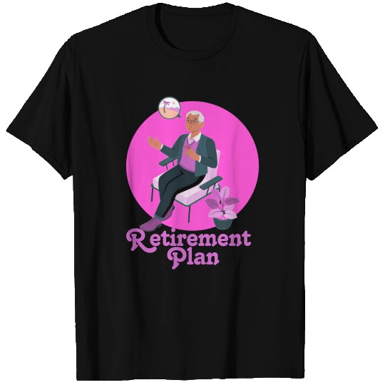 Retirement Planning Illustration T Shirts