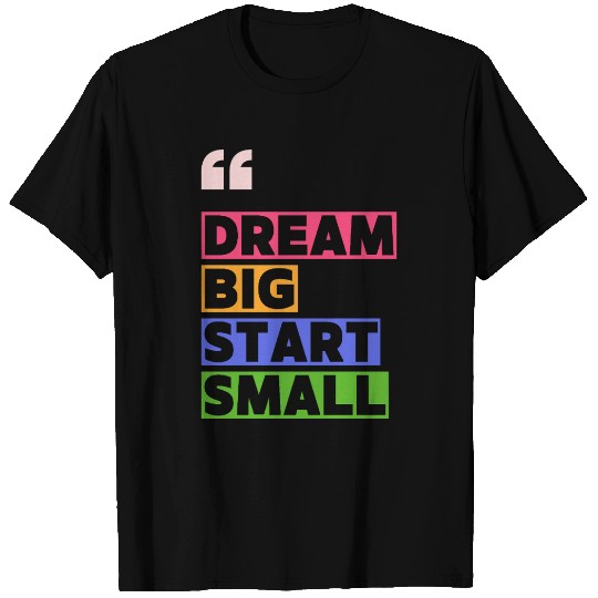 Inspirational Motif with Bold Typography T Shirts
