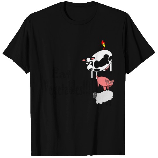 Eat Vegetables T Shirts