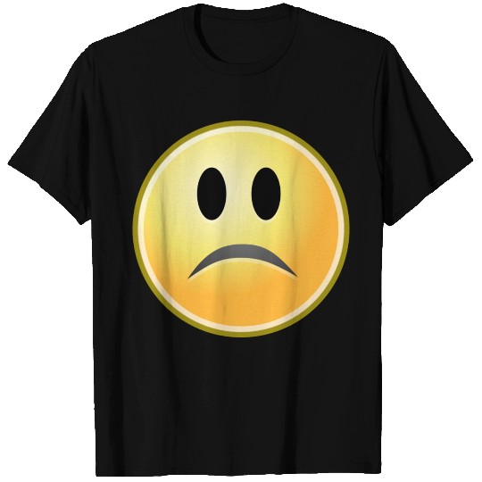 cartoon emoticons smiley face sad T Shirts