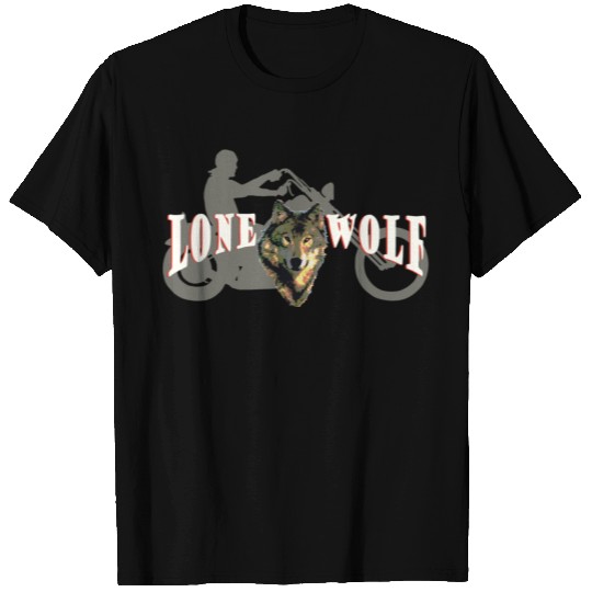 Lone Wolf T Shirts for Dark Colors
