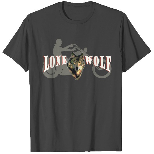 Lone Wolf T Shirts for Dark Colors