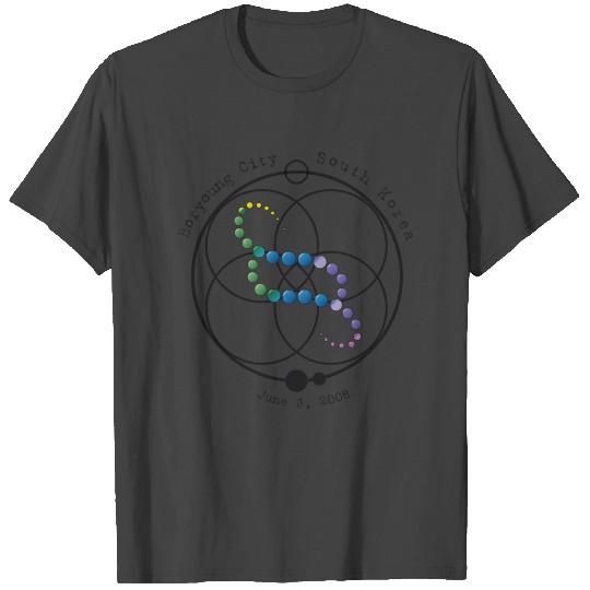 Crop Circle "DNA" South Korea White T Shirts