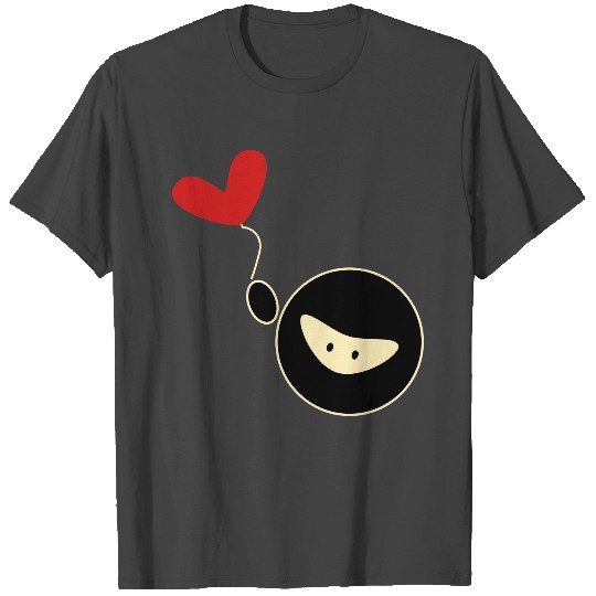 Love Ninja Balloon T Shirts
