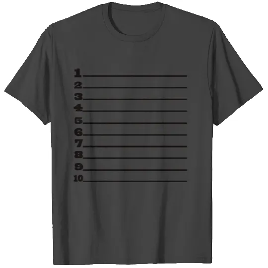 Length Check Loose Fit T T Shirts