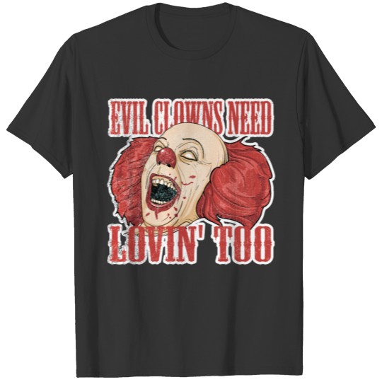 Evil Clowns Vintage T-shirt