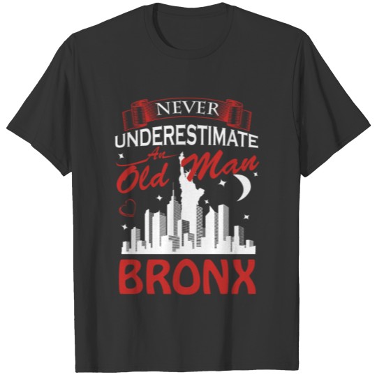 Old Man From The Bronx T Shirts