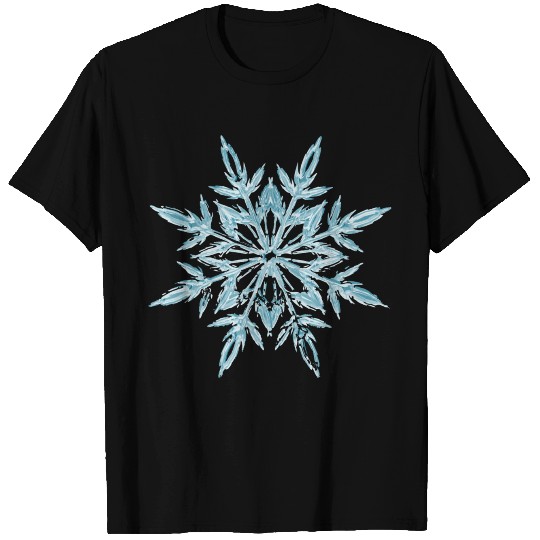 Christmas Ice Crystal T Shirts