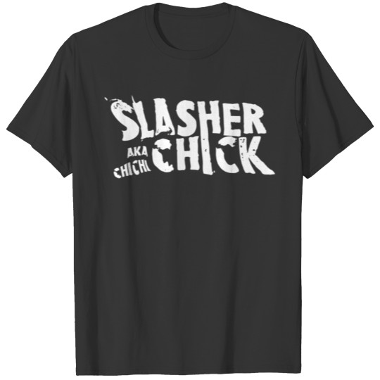 Slasher Chick - Logo T Shirts