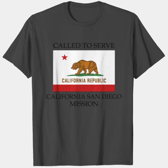 California San Diego LDS Mission Called to Serve F T Shirts