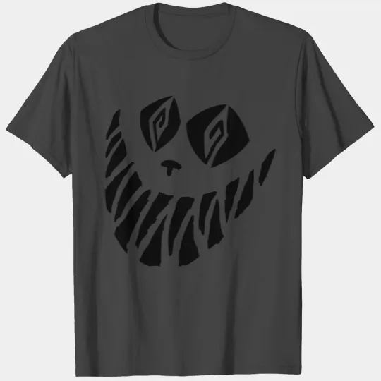 Crazy Cheshire Cat Face T Shirts