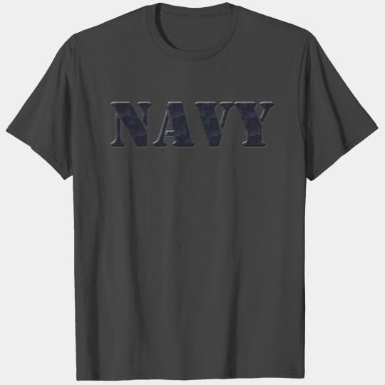 NAVY NIGHT CAMO 3D T Shirts