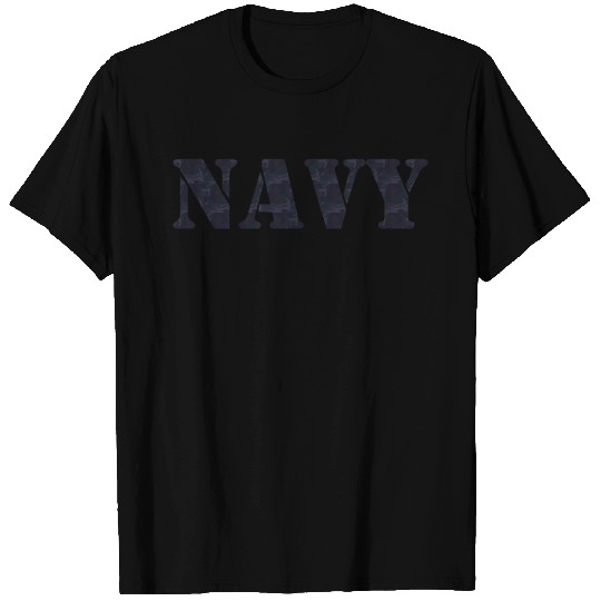 NAVY NIGHT CAMO T Shirts