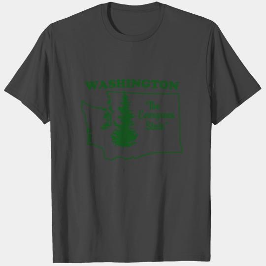 Washington, the Evergreen State T Shirts
