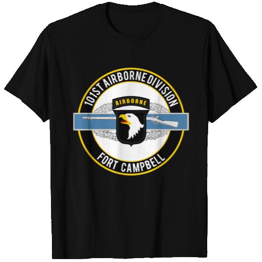 101st Airborne patch with CIB T Shirts