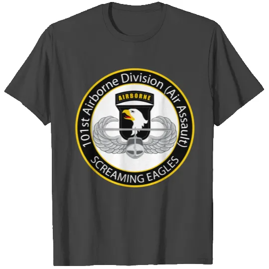 101st Air Assault Screaming Eagles T Shirts